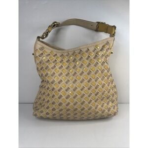 Coach Limited Edition Peyton Woven Hobo - 14498